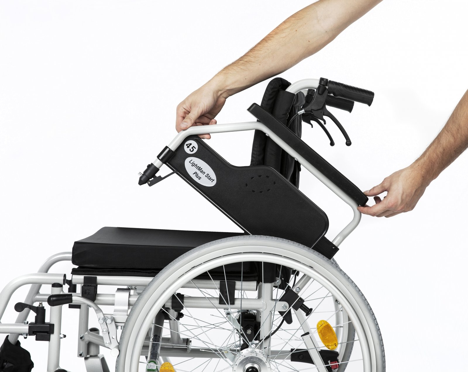 Lengvo lydinio neįgaliojo vežimėlis LIGHTMAN START PLUS - Image 5