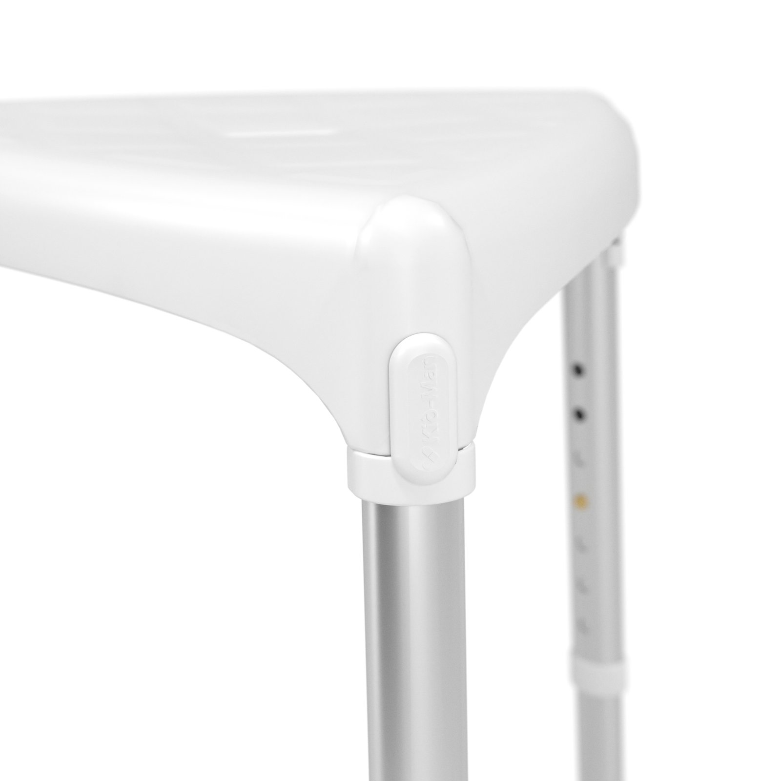 Trikampė dušo kėdė su padėklu - Image 3