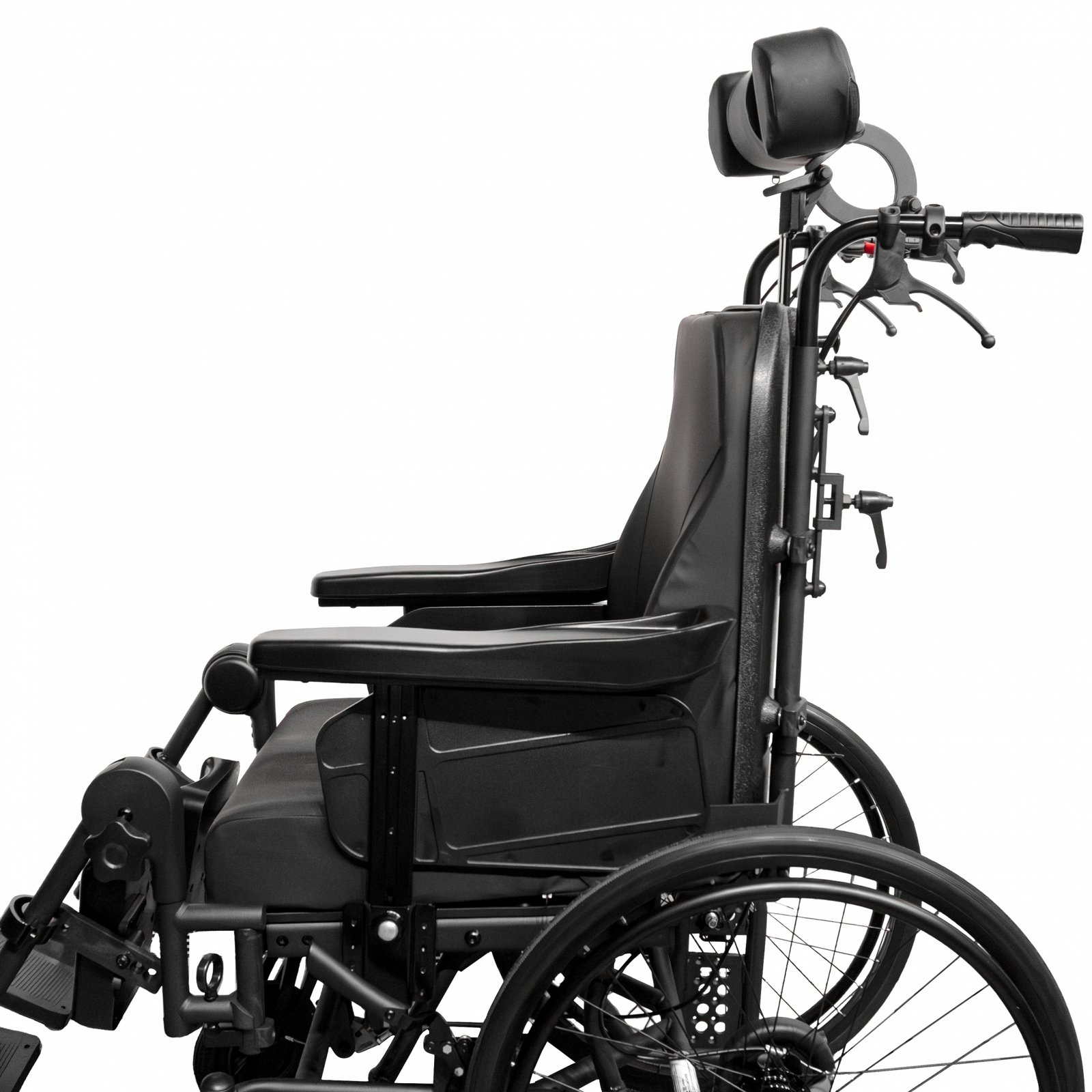 Daugiafunkcis neįgaliojo vežimėlis STEELMAN SUPERB + DOVANA ABDUKTORIUS IR ŠONINĖS ATRAMOS - Image 3