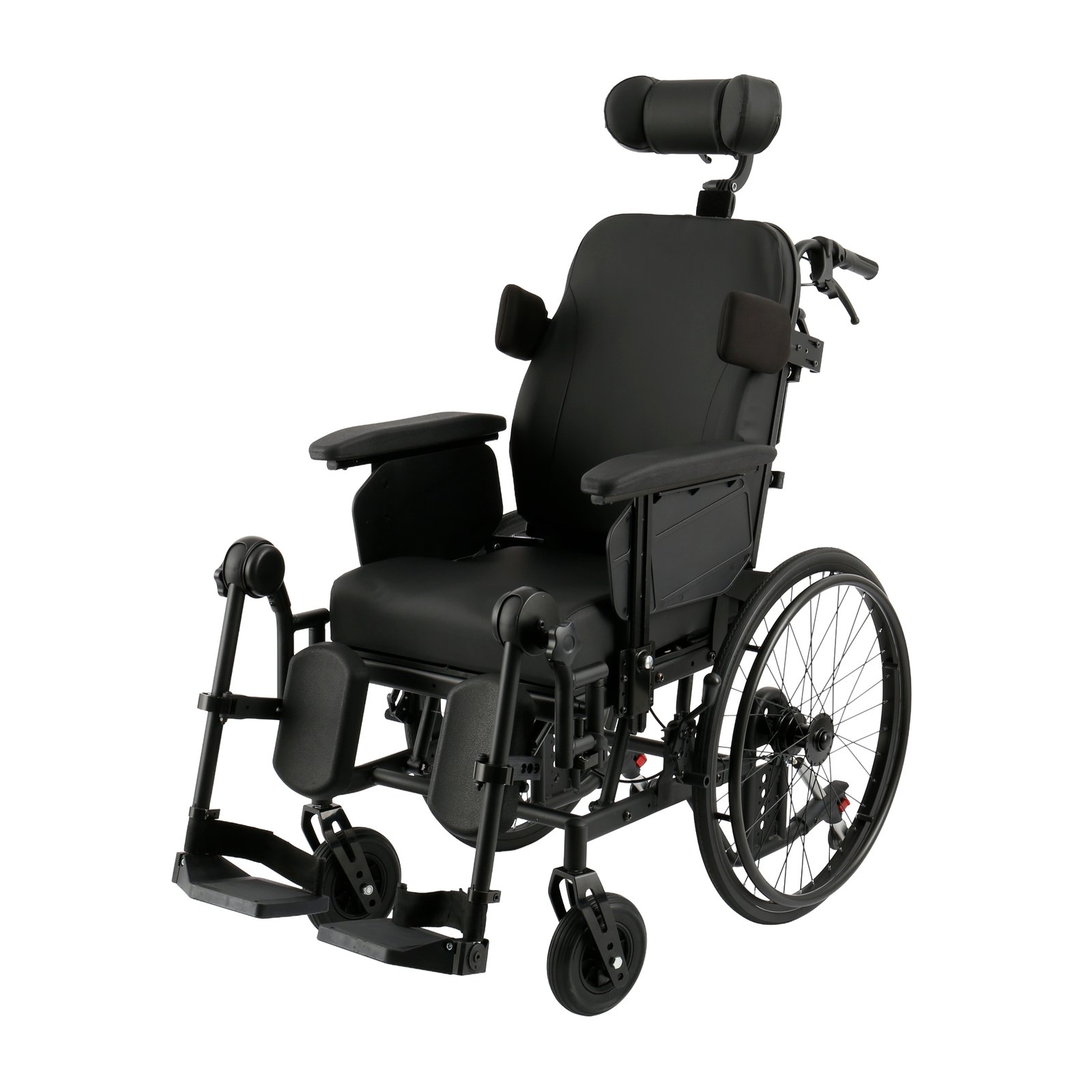 Daugiafunkcis neįgaliojo vežimėlis STEELMAN SUPERB + DOVANA ABDUKTORIUS IR ŠONINĖS ATRAMOS